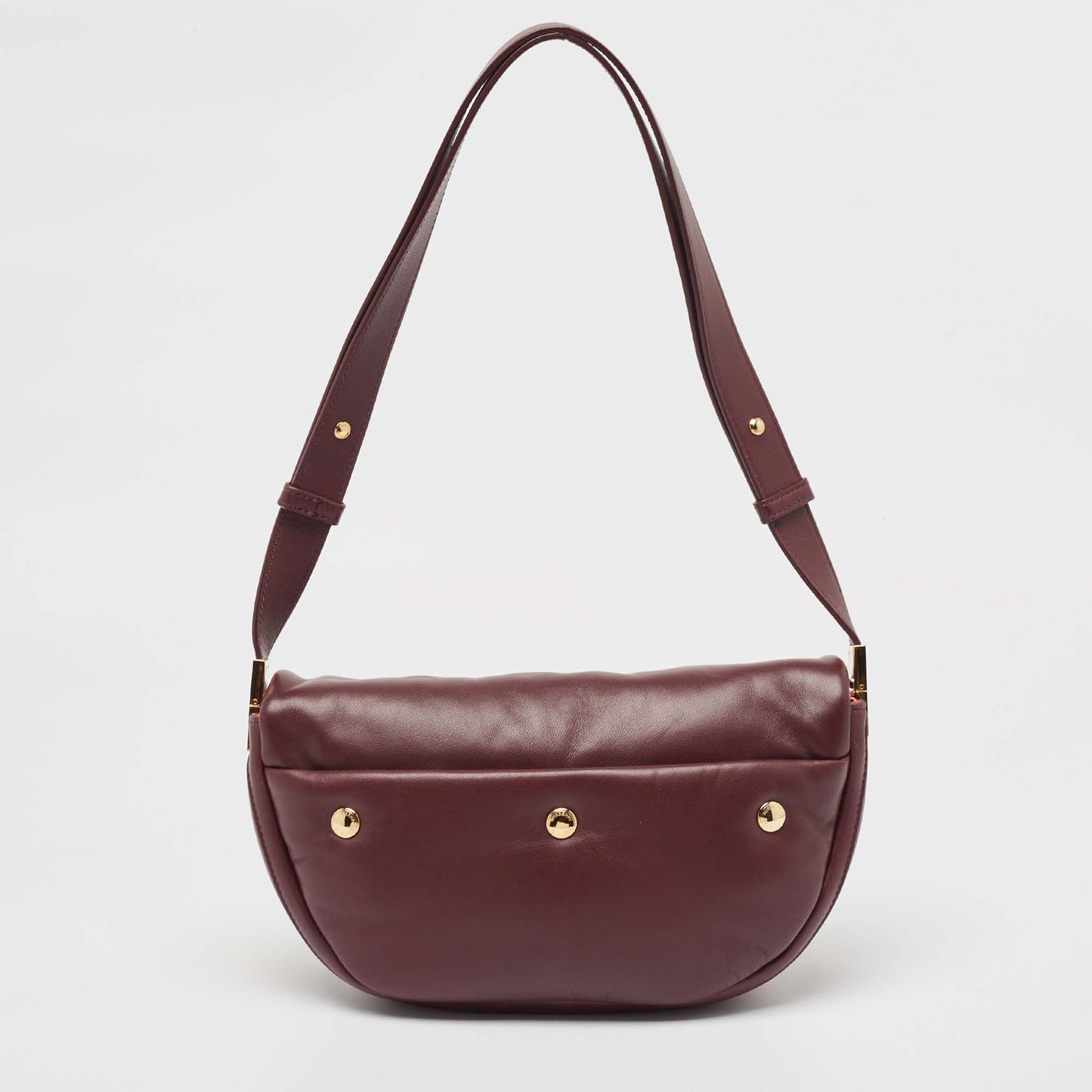 Burberry Maroon Small Shoulder Bag - Rovelle Bags