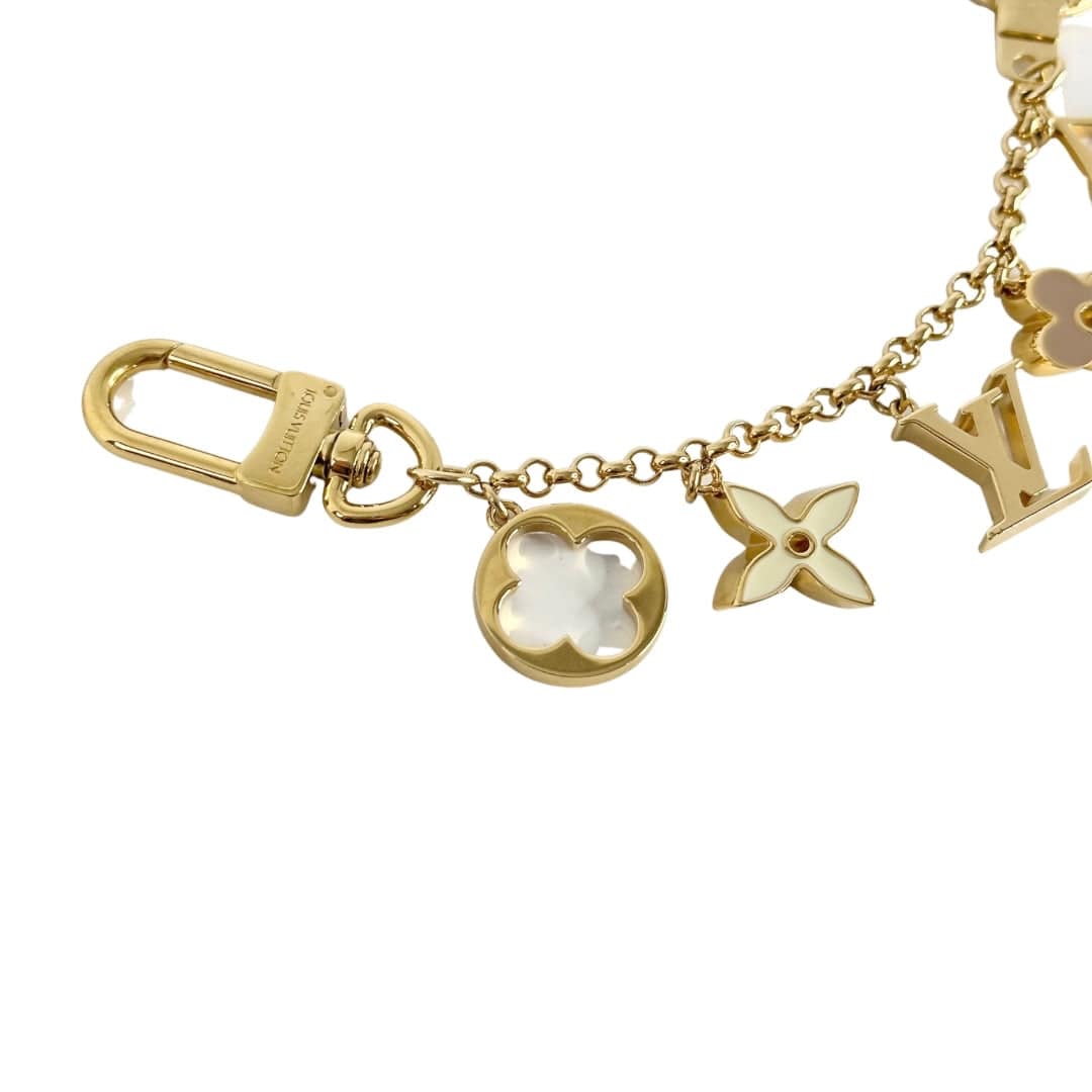 Louis Vuitton Fleur de Monogram Bag Charm Chain