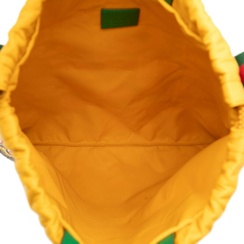 Gucci GG Supreme Children's Lion Motif PVC Leather Backpack