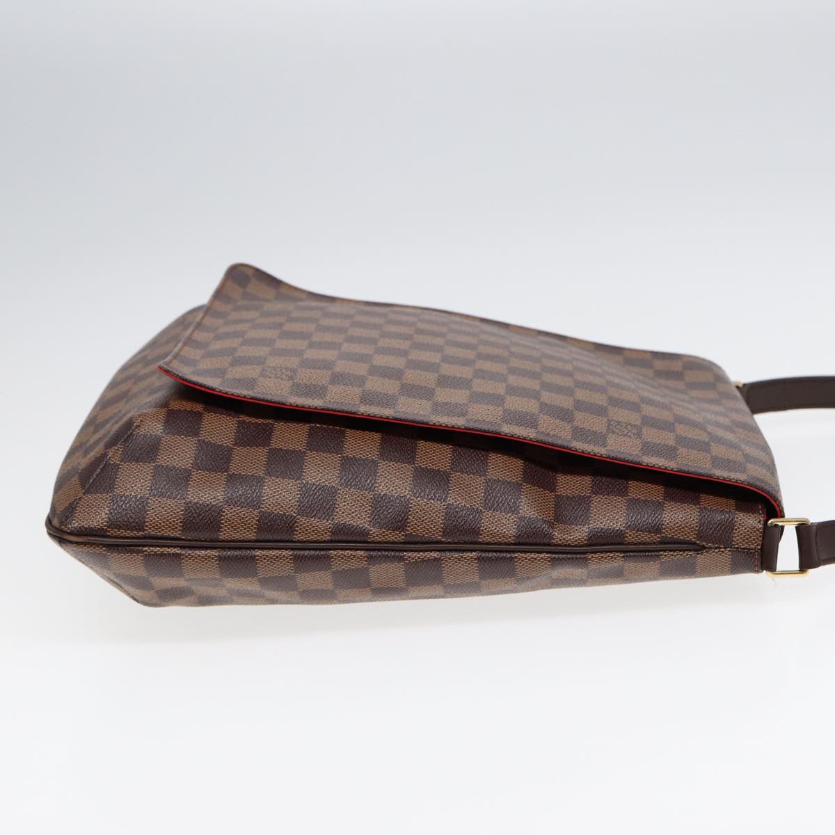 LOUIS VUITTON Damier Ebene Musette Shoulder Bag N51302 LV Auth yk14306