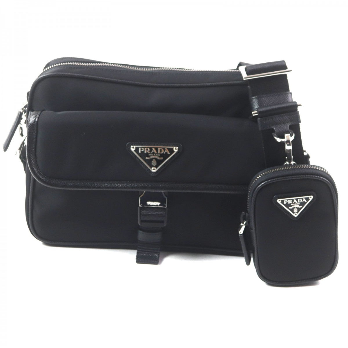 Prada Saffiano Shoulder Bag - Rovelle Bags