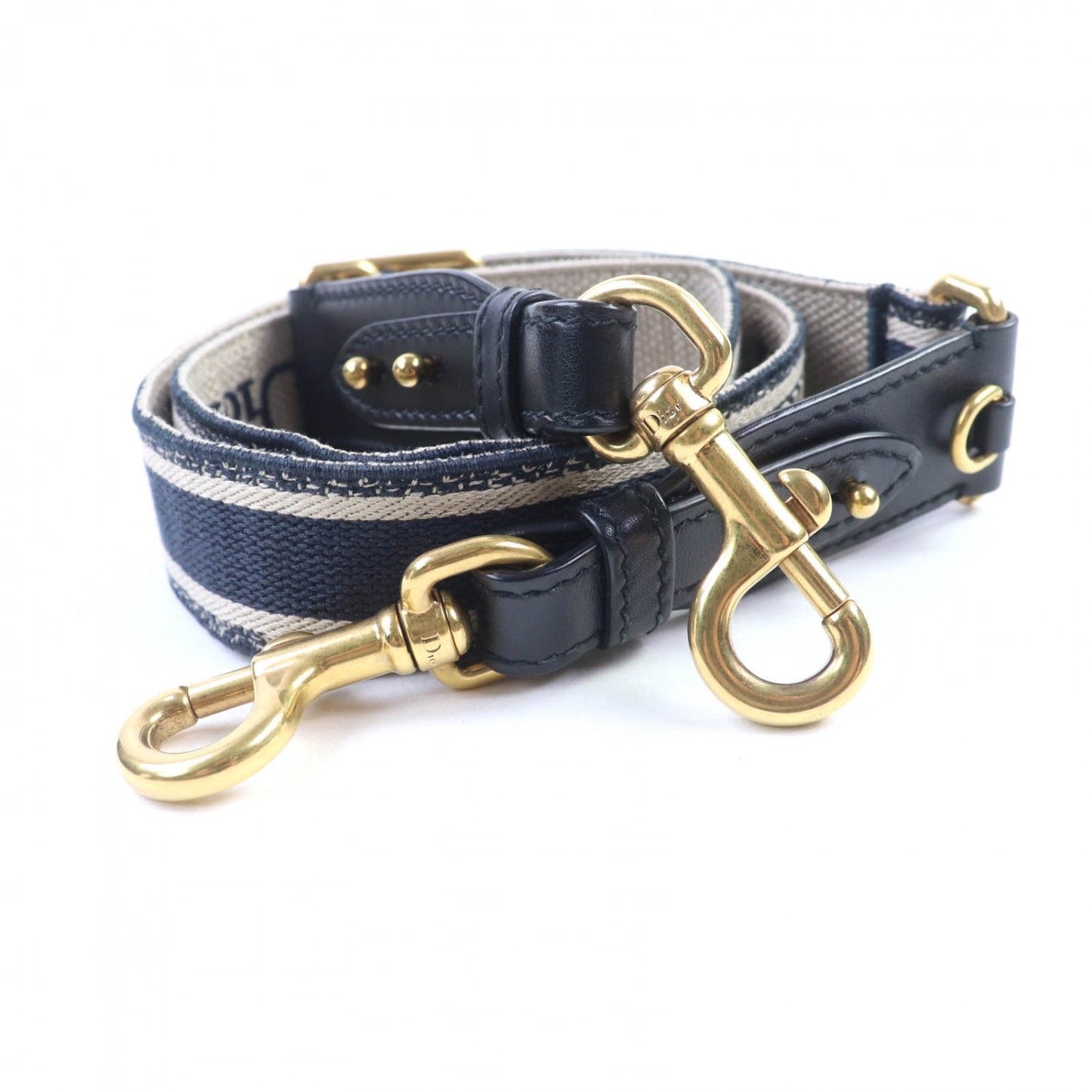 Christian Dior Shoulder strap S8553CBTE canvas Navy