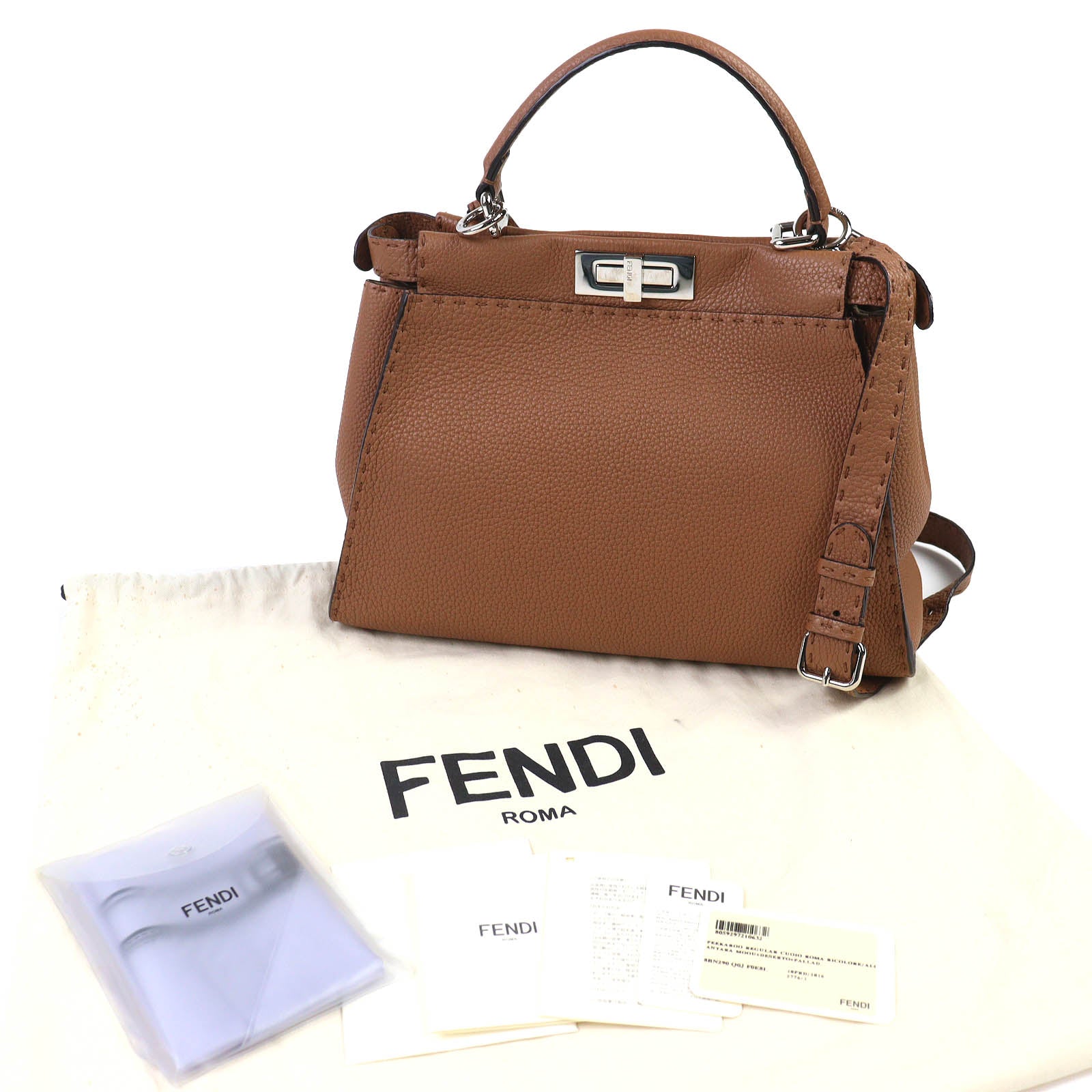 Fendi Peekaboo Handbag - Rovelle Bags
