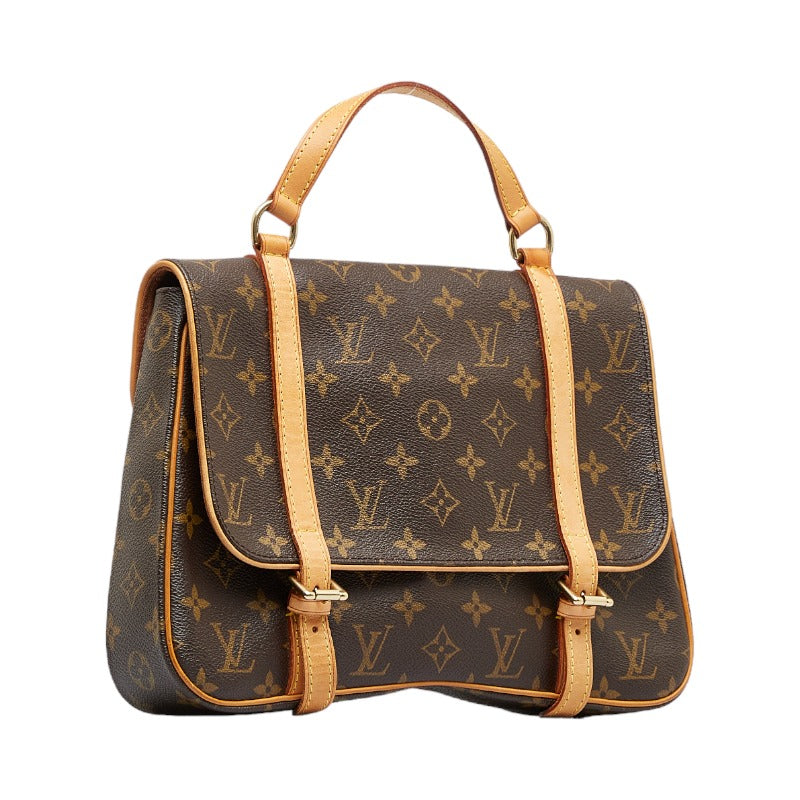 Louis Vuitton Monogram M51158 Daypack PVC/Leather Brown
