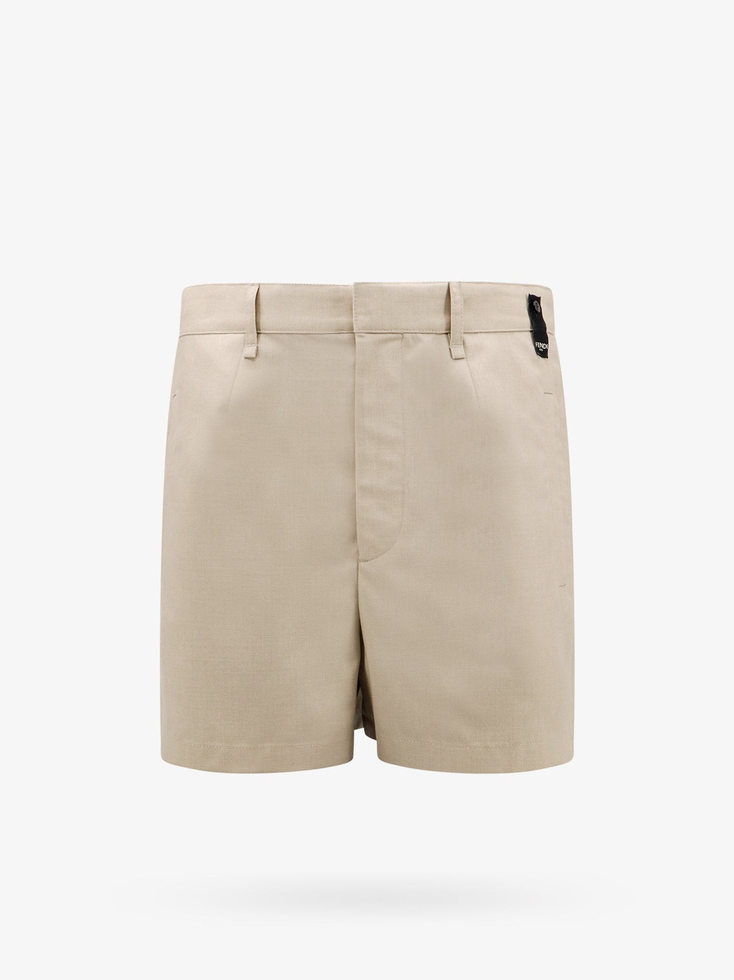 Fendi Man Fendi Man Beige Bermuda Shorts