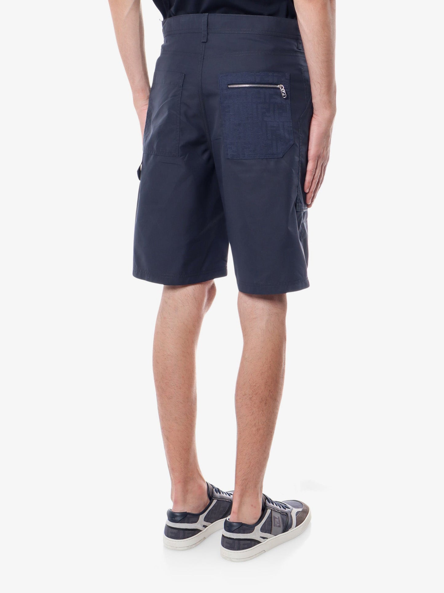Fendi Man Fendi Man Blue Bermuda Shorts