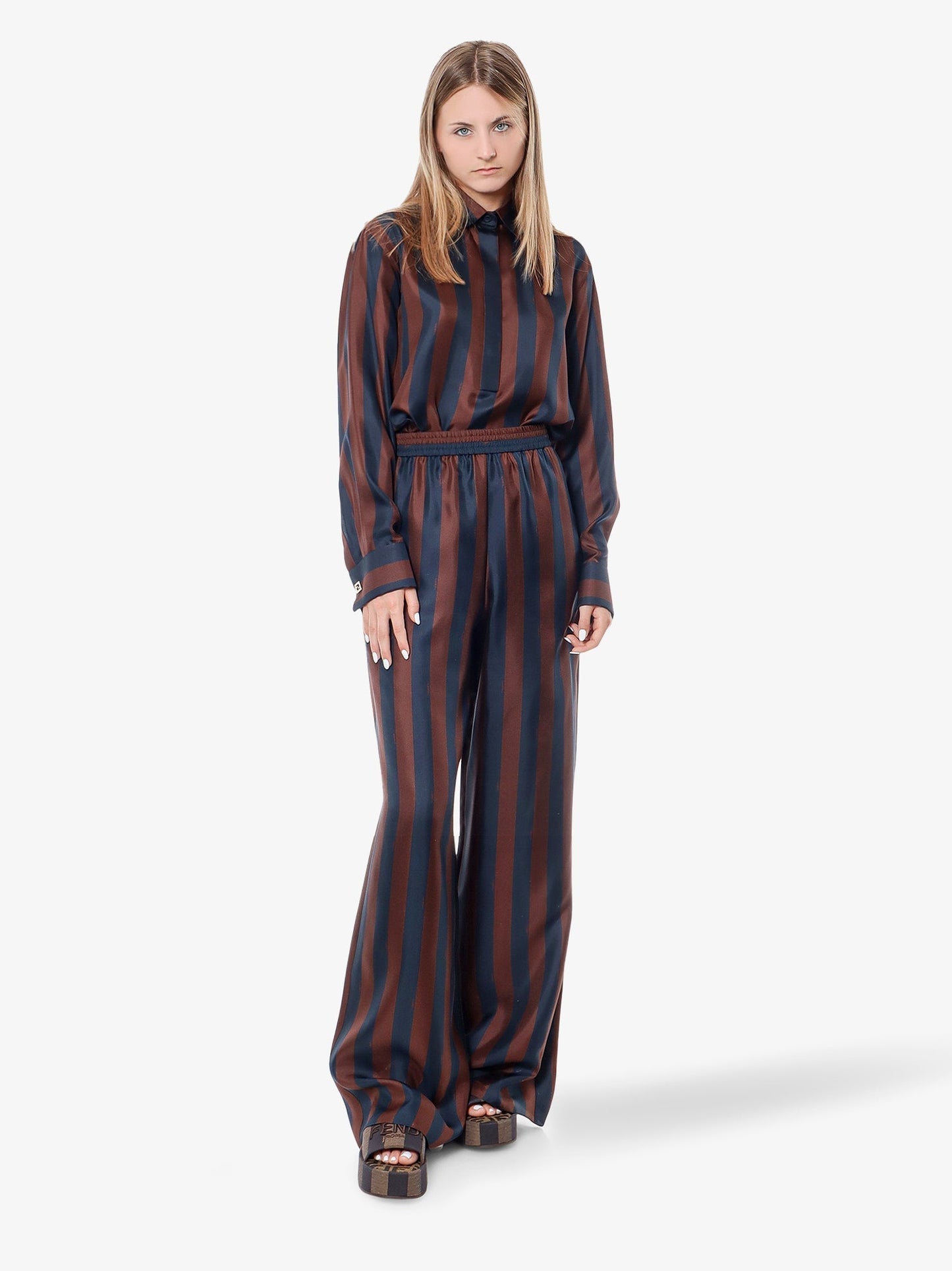 Fendi Woman Fendi Woman Brown Pants