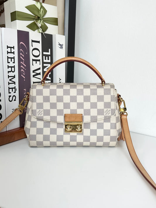LOUIS VUITTON Damier Azur Croisette #1ACE