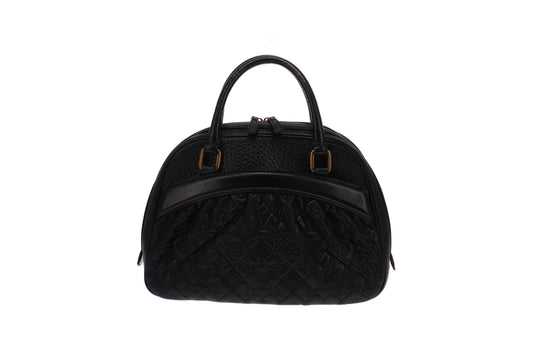 Louis Vuitton Mizi Vienna Quilted Monogram Top Handle Black