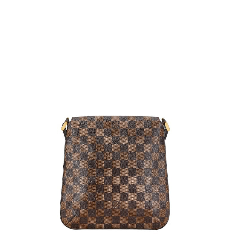 Louis Vuitton Damier Musée Salsa Long Shoulder Bag N51300 Brown PVC Leather LOUIS VUITTON