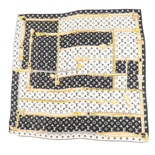 Louis Vuitton Carre Monogram Confidential Scarf Silk M78667