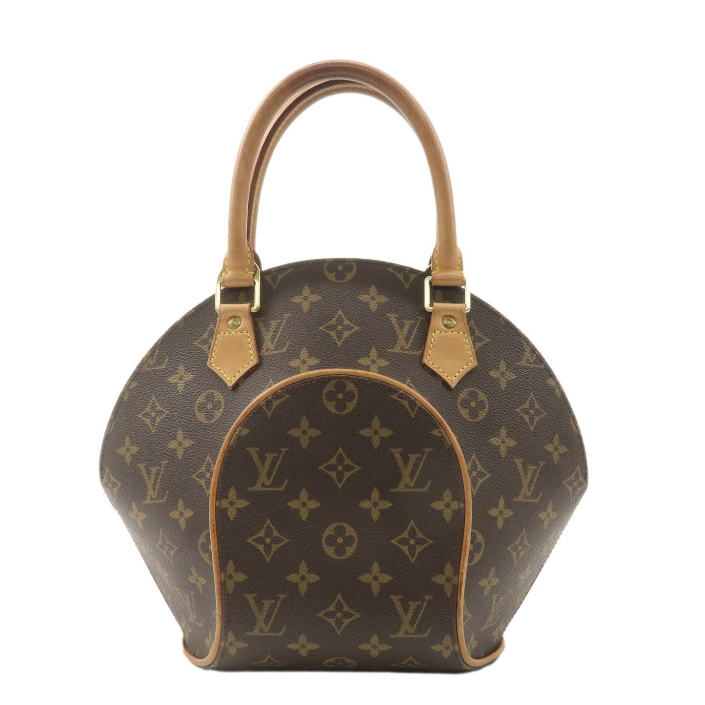 Louis Vuitton Monogram Ellipse PM Hand Bag Brown M51127