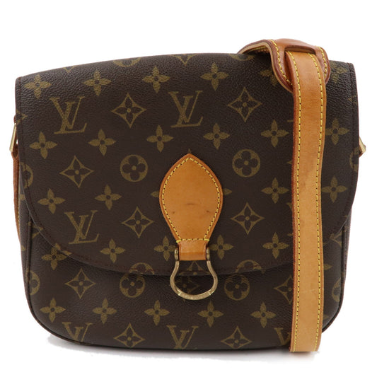 Louis Vuitton Monogram Saint Cloud GM Shoulder Bag Brown M51242