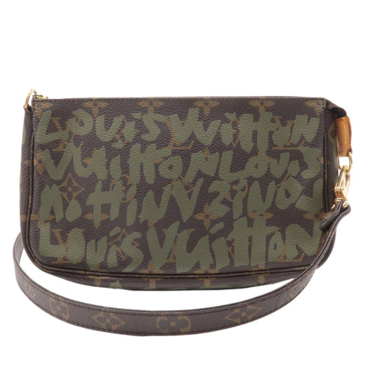Louis Vuitton Monogram Graffiti Pochette Accessoires & Strap
