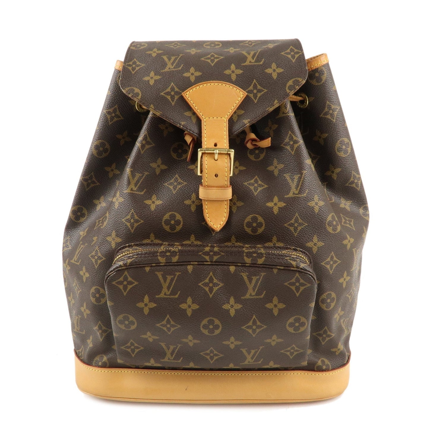 Louis Vuitton Monogram Montsouris GM Back Pack Brown M51135