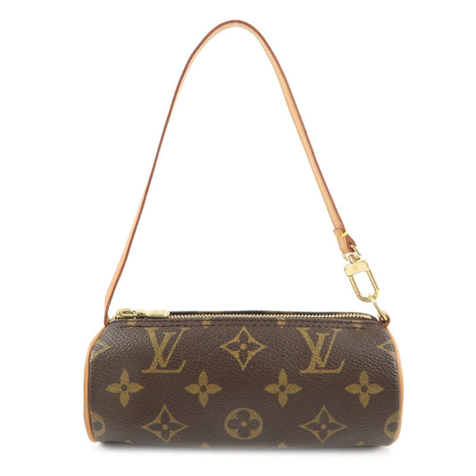 Louis Vuitton Monogram Mini Pouch For Papillon Bag Brown