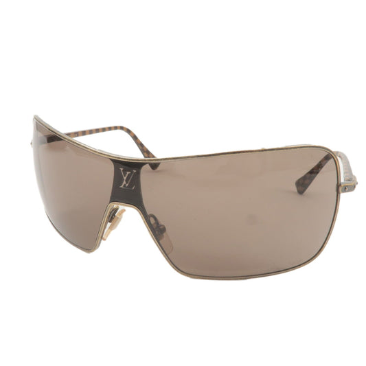 Louis Vuitton Conspiracion Mask Homme Sunglasses Brown Z0196U