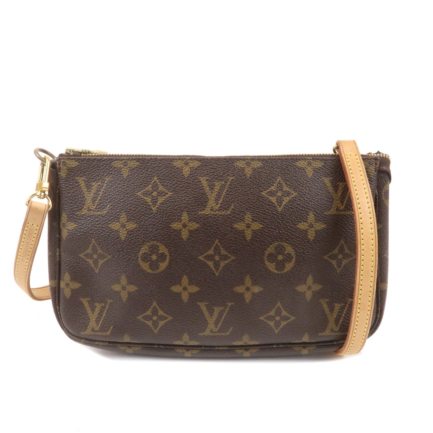 Louis Vuitton Monogram Pochette Accessoires & Strap M51980 J00145