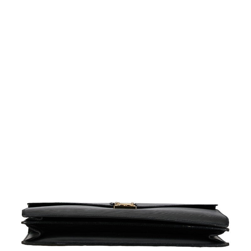 Louis Vuitton Epi Celebrity Concierge Business Bag Briefcase Paper Bag M54422 Black Leather Louis Vuitton