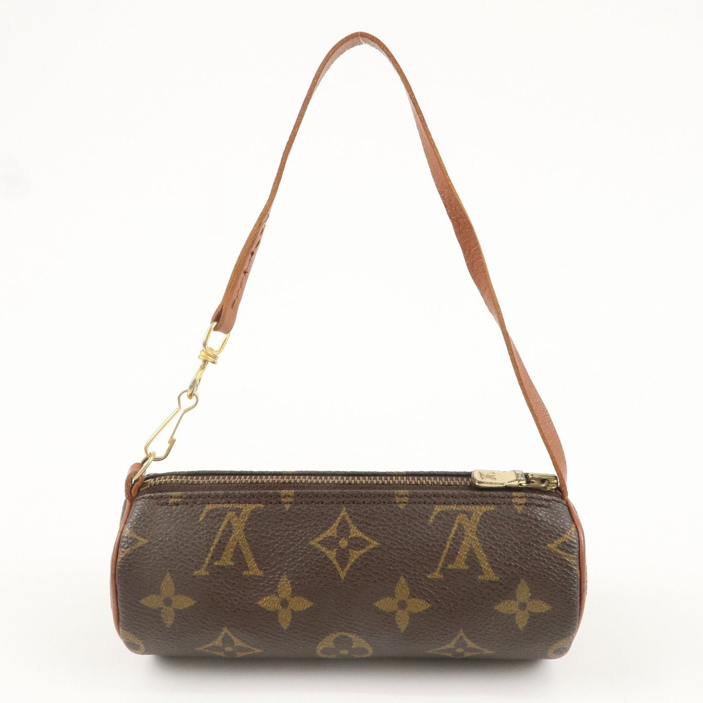 Louis Vuitton Monogram Mini Pouch for Papillon Bag Old Style Brown