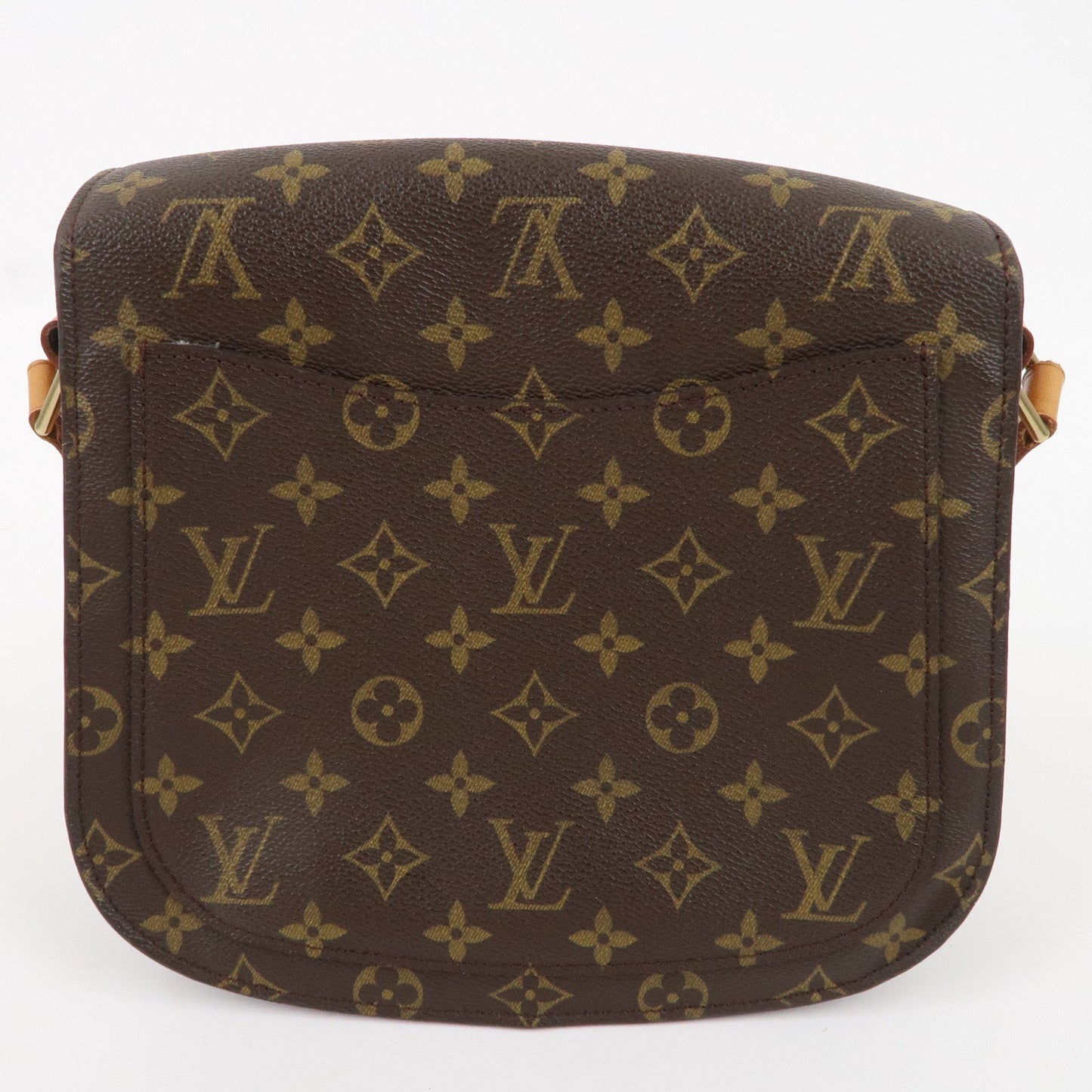 Louis Vuitton Monogram Saint Cloud GM Shoulder Bag Brown M51242