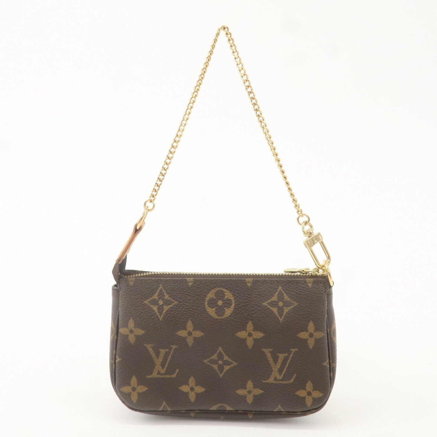 Louis Vuitton Monogram Mini Pochette Accessoires Brown M58009