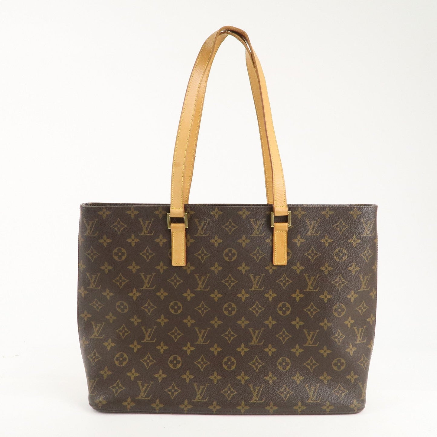 Louis Vuitton Monogram Luco Tote Bag Hand Bag Brown M51155