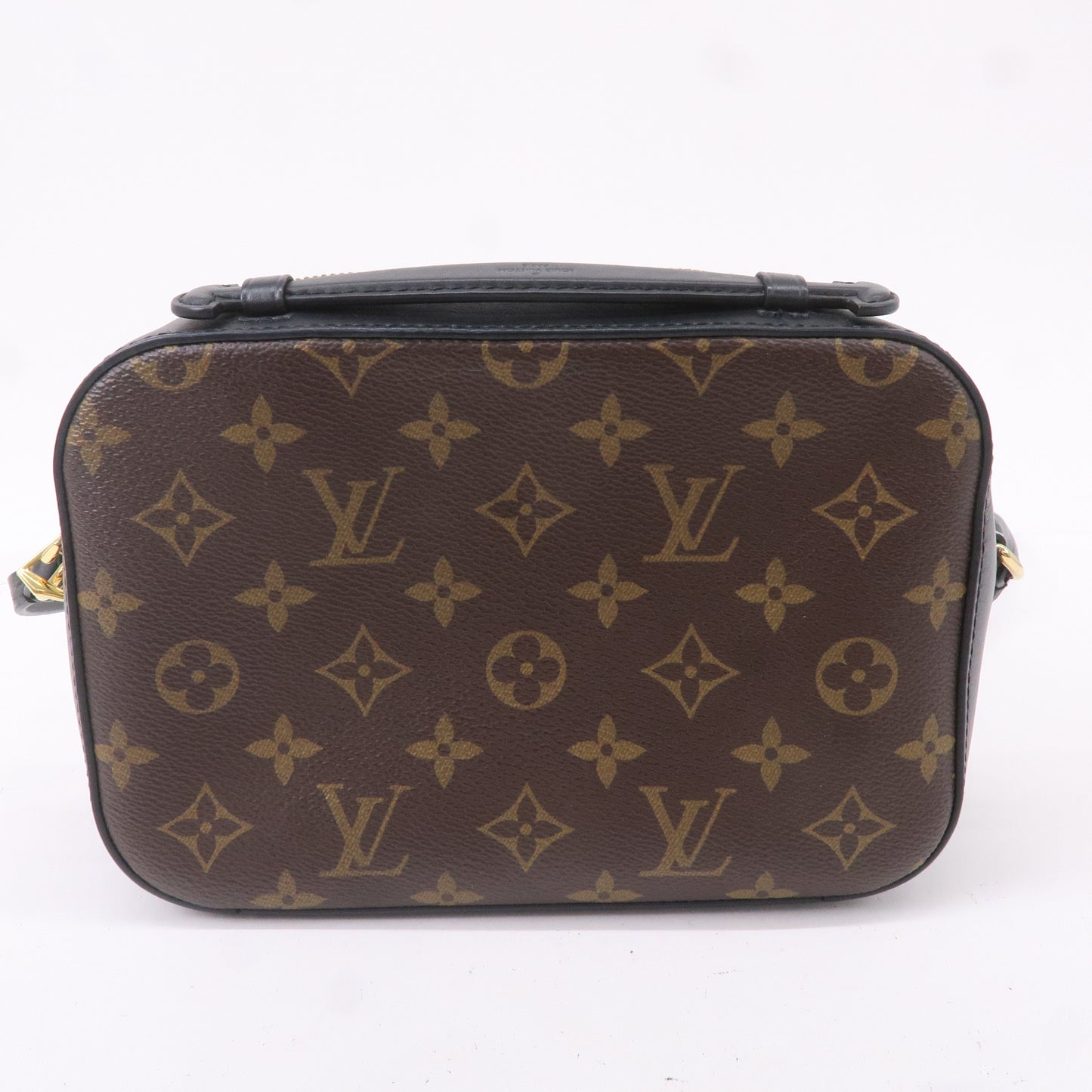 Louis Vuitton Monogram Saintonge Shoulder Bag Brown M43555