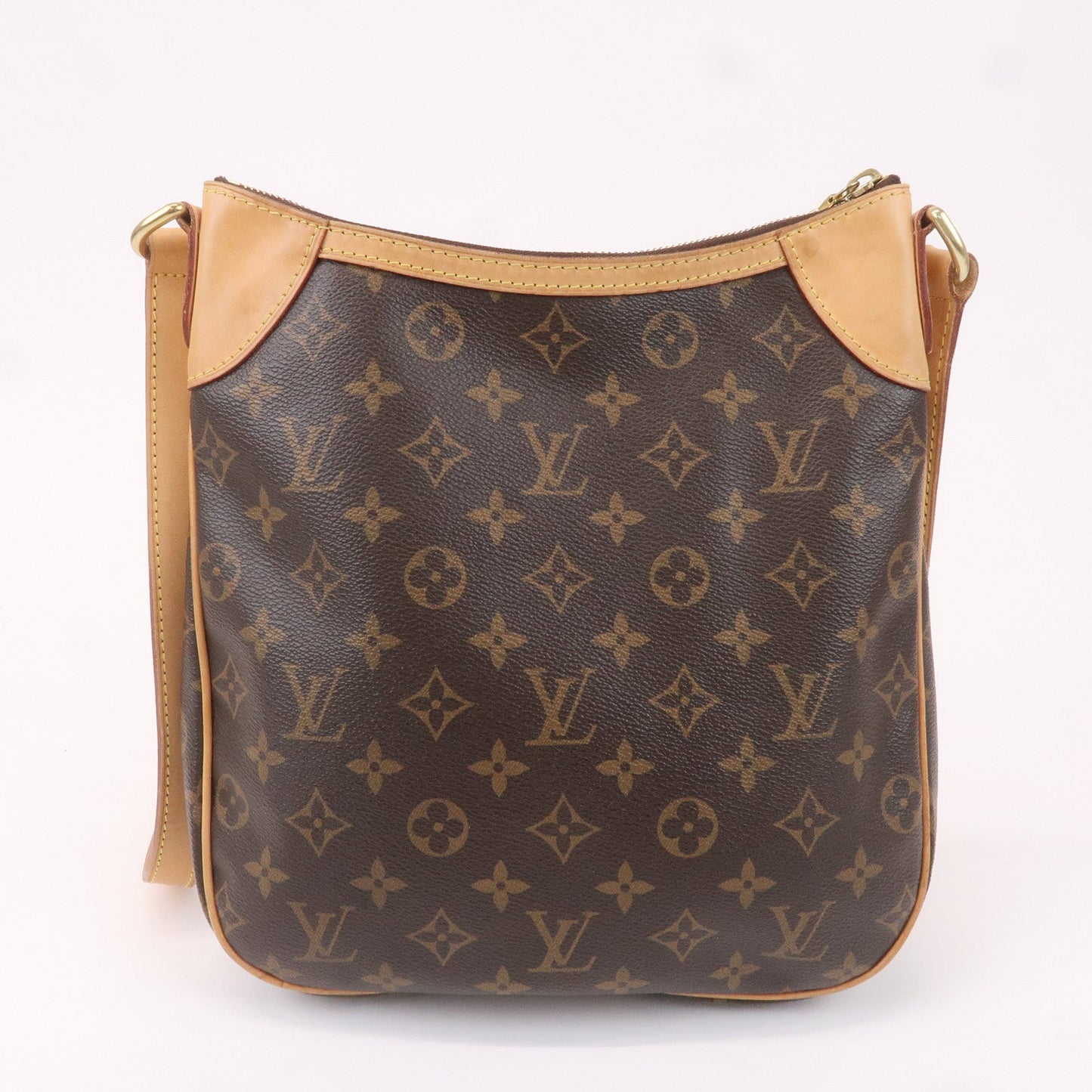 Louis Vuitton Monogram Odeon PM Shoulder Bag Brown M56390