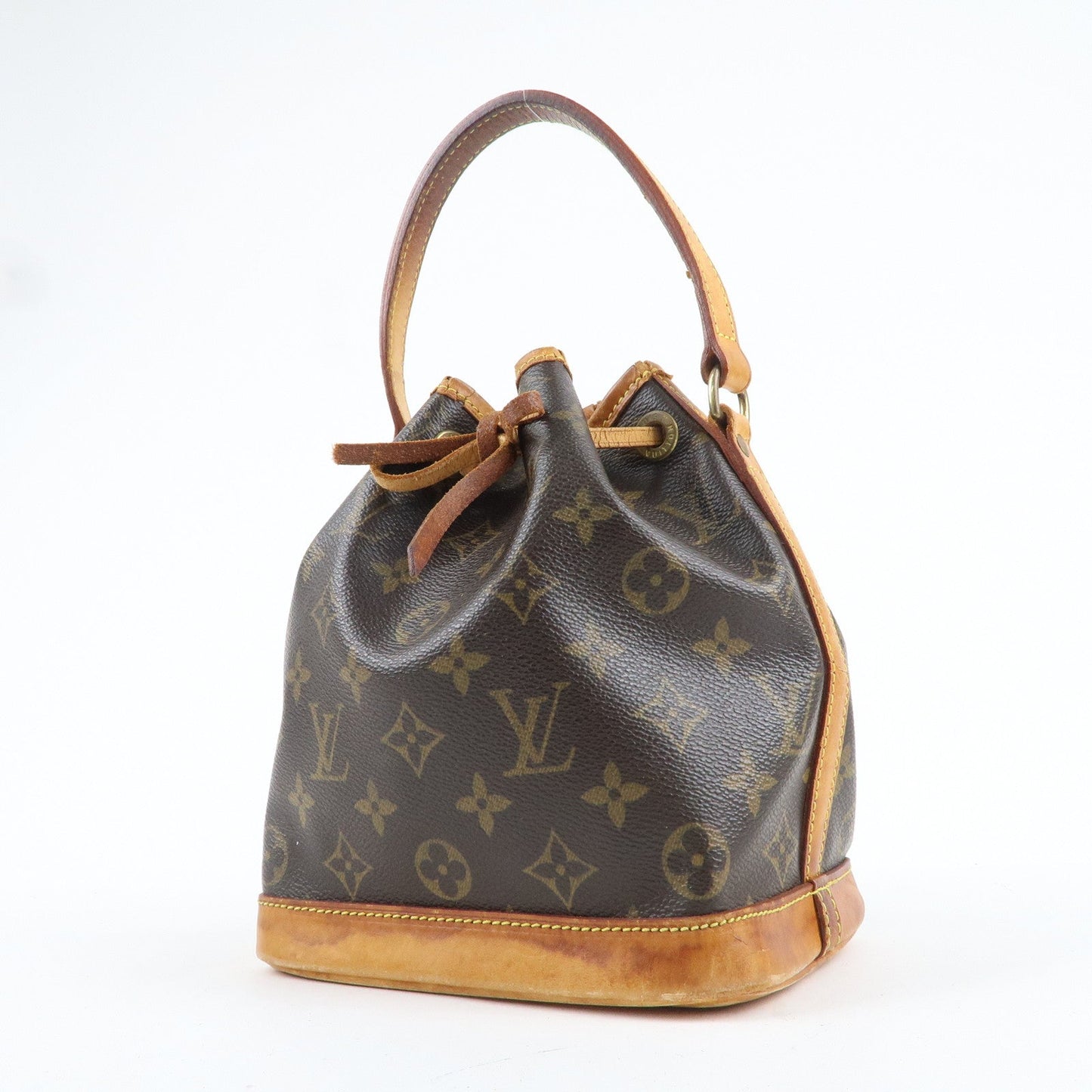 Louis Vuitton Monogram Mini Noe Hand Bag Brown M42227