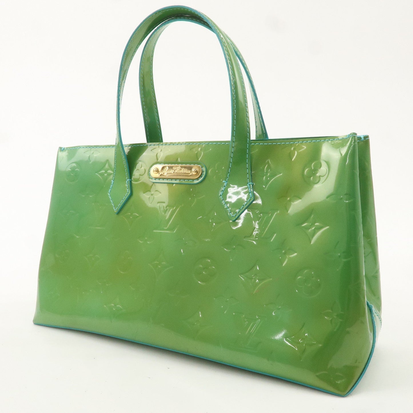Louis Vuitton Monogram Vernis Wilshire PM Hand Bag M91724