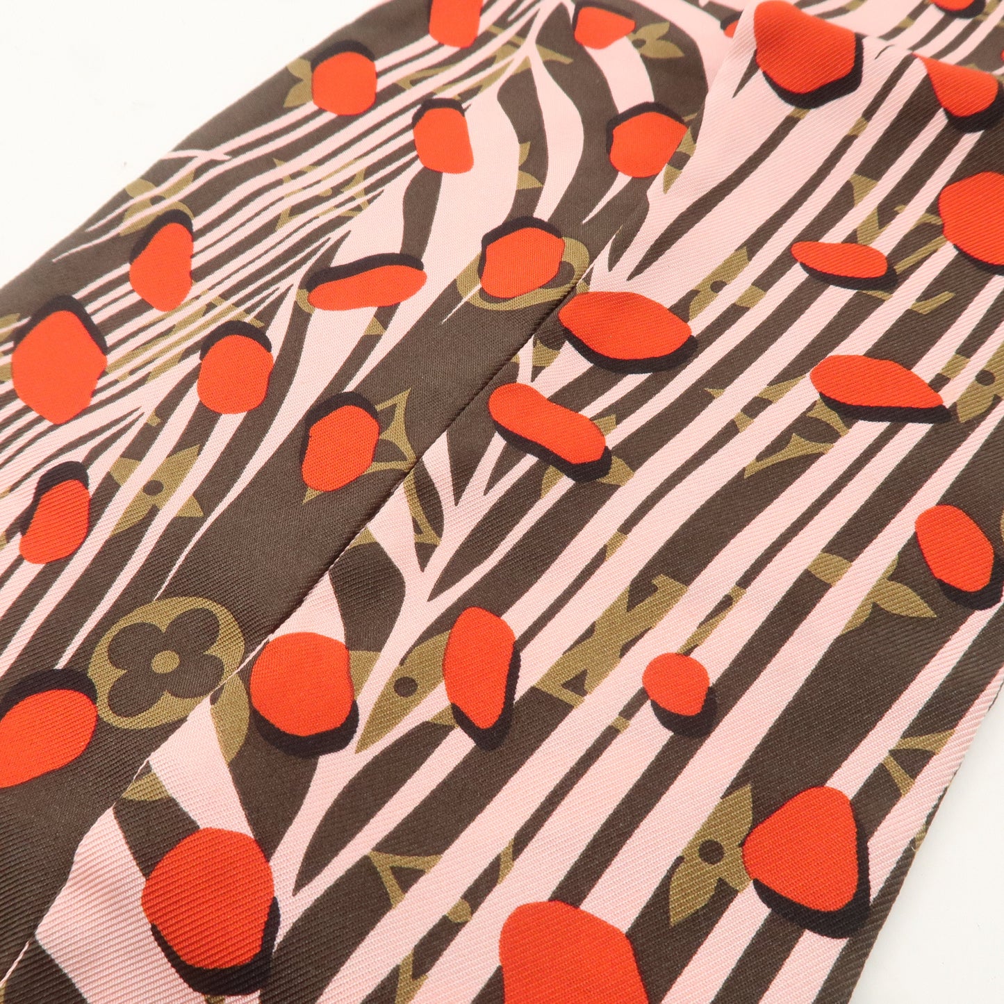 Louis Vuitton Monogram Bandeau Jungle 100% Silk Scarf M71118