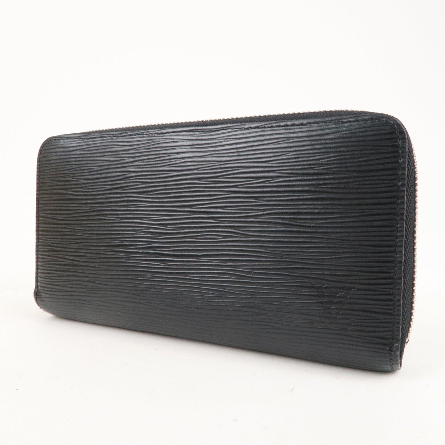 Louis Vuitton Epi Zippy Wallet Zip Round Wallet Noir M60072