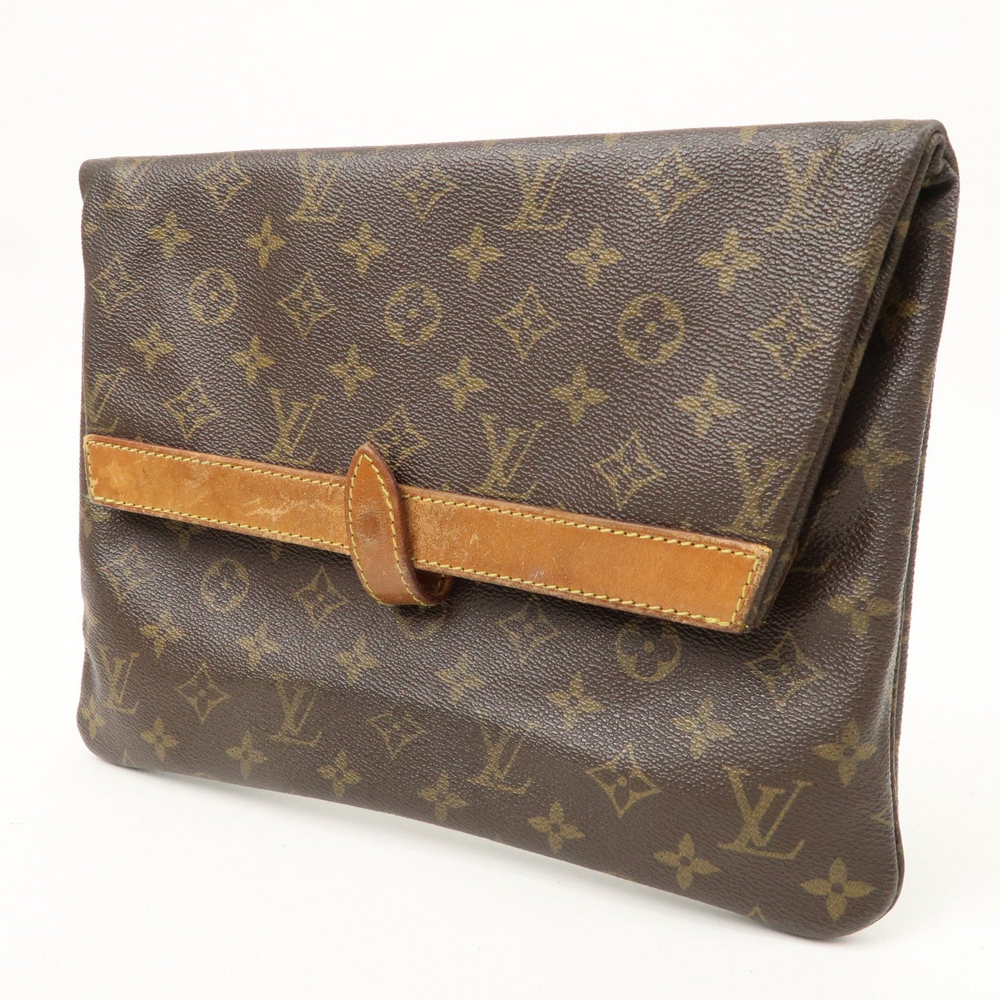 Louis Vuitton Monogram Pochette Pliante Clutch Bag M51805