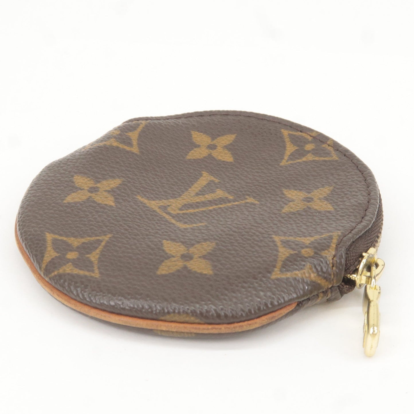 Louis Vuitton Monogram Porte Monnaie Rond Coin Case M61926