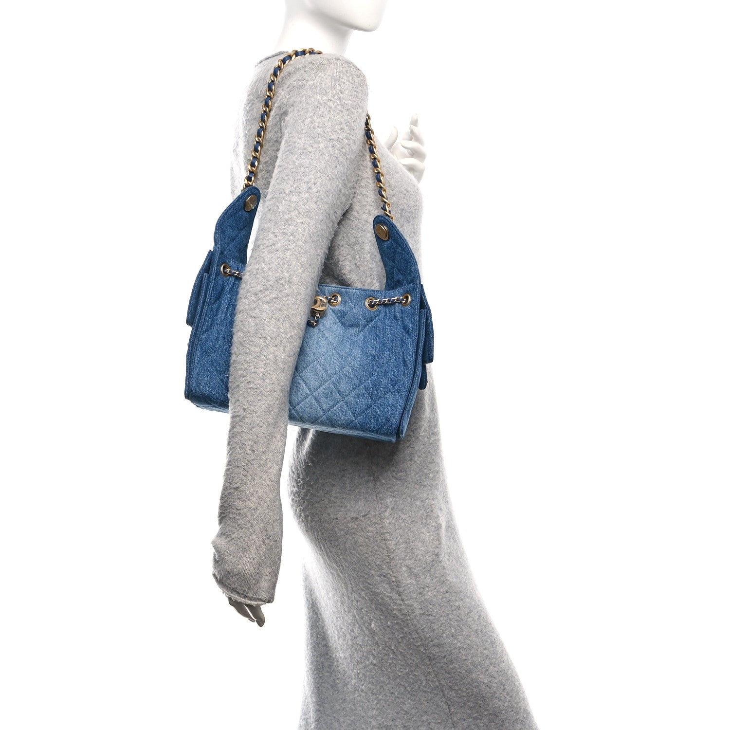 Chanel Washed Quilted Small Chanel 25 Handbag - Rovelle Bags