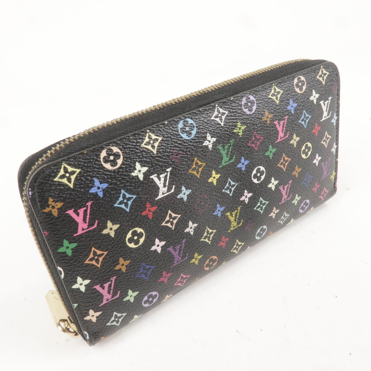Louis Vuitton Monogram Multi Color Zippy Wallet Long Wallet M60243