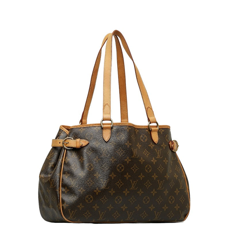 Louis Vuitton Monogram Battalion Horizontal Shoulder Bag M51154 Brown PVC Leather Louis Vuitton