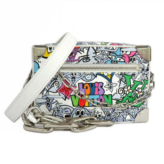 Louis Vuitton M82008 Monogram Comic 2023 Supreme Summer Collection Crossbody White Multicolor Chain Leather Mens