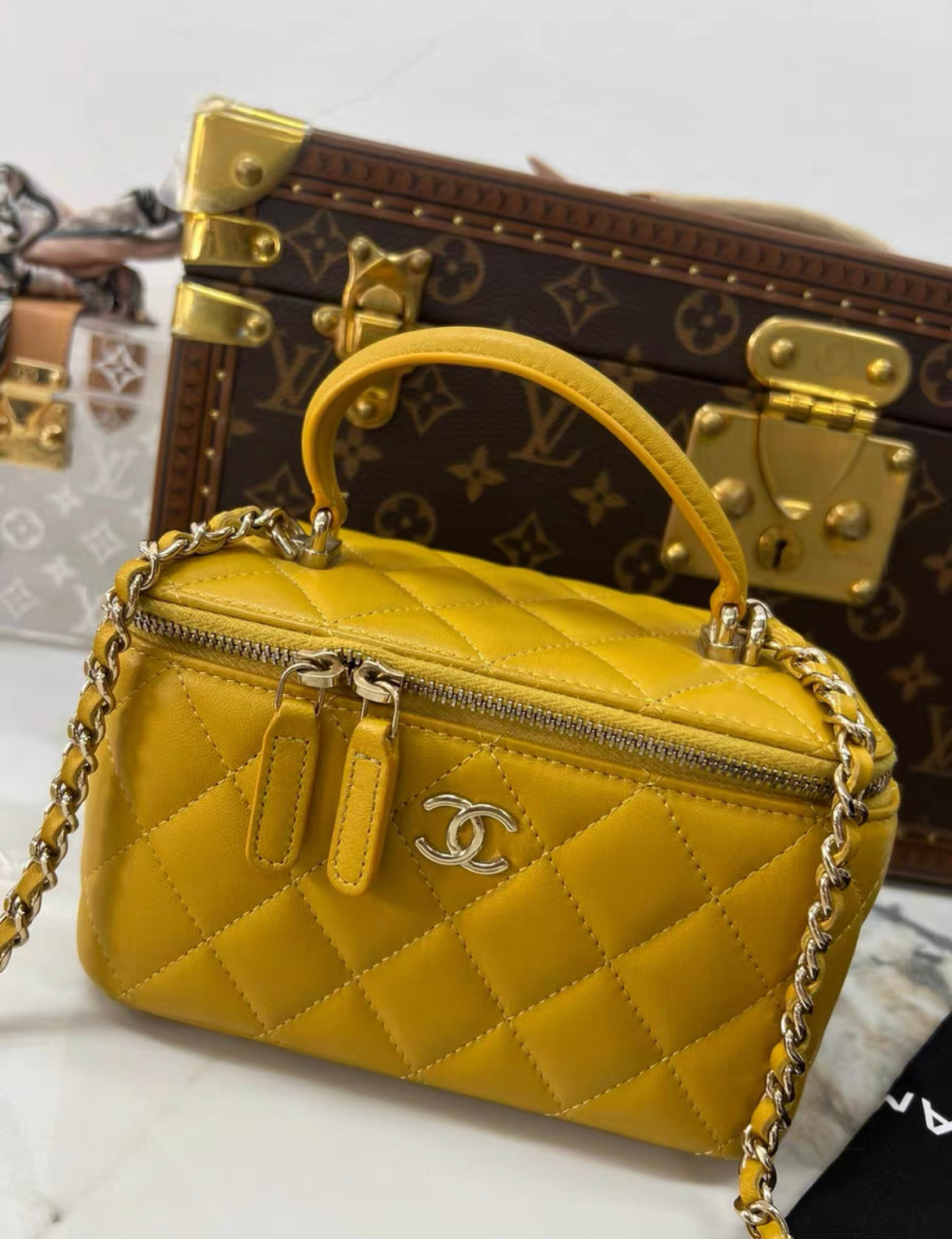 Chanel Vanity Shoulder Bag - Rovelle Bags