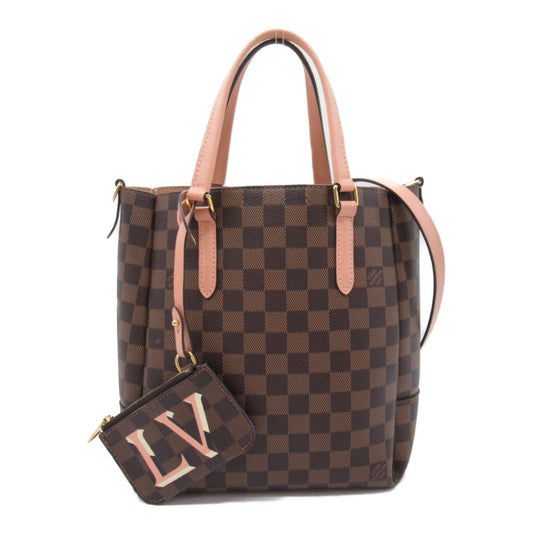 Louis Vuitton Belmont NV BB Shoulder Bag PVC Coated Canvas Damier Brown N60297