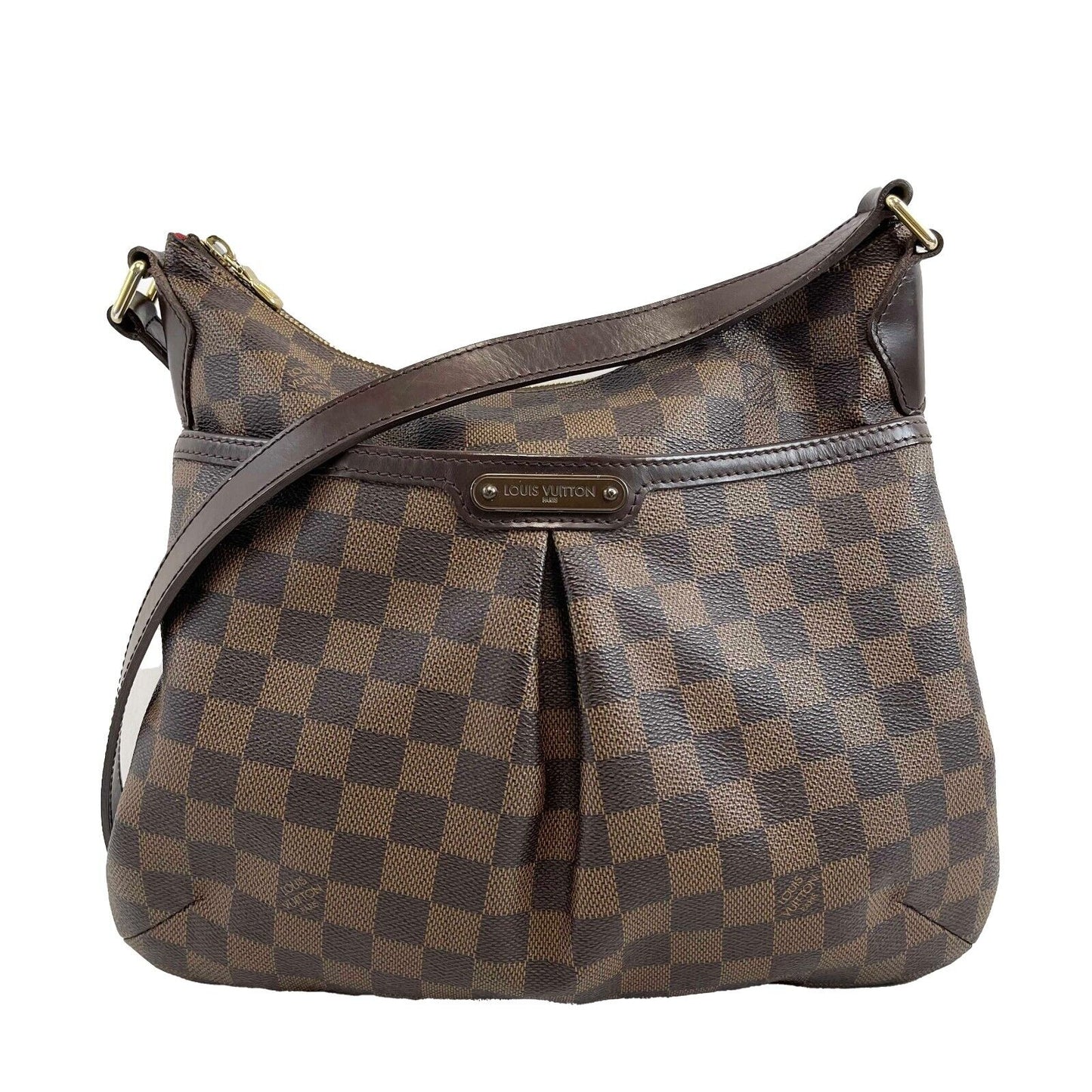 LOUIS VUITTON Damier Ebene Bloomsbury PM Brown Crossbody Bag