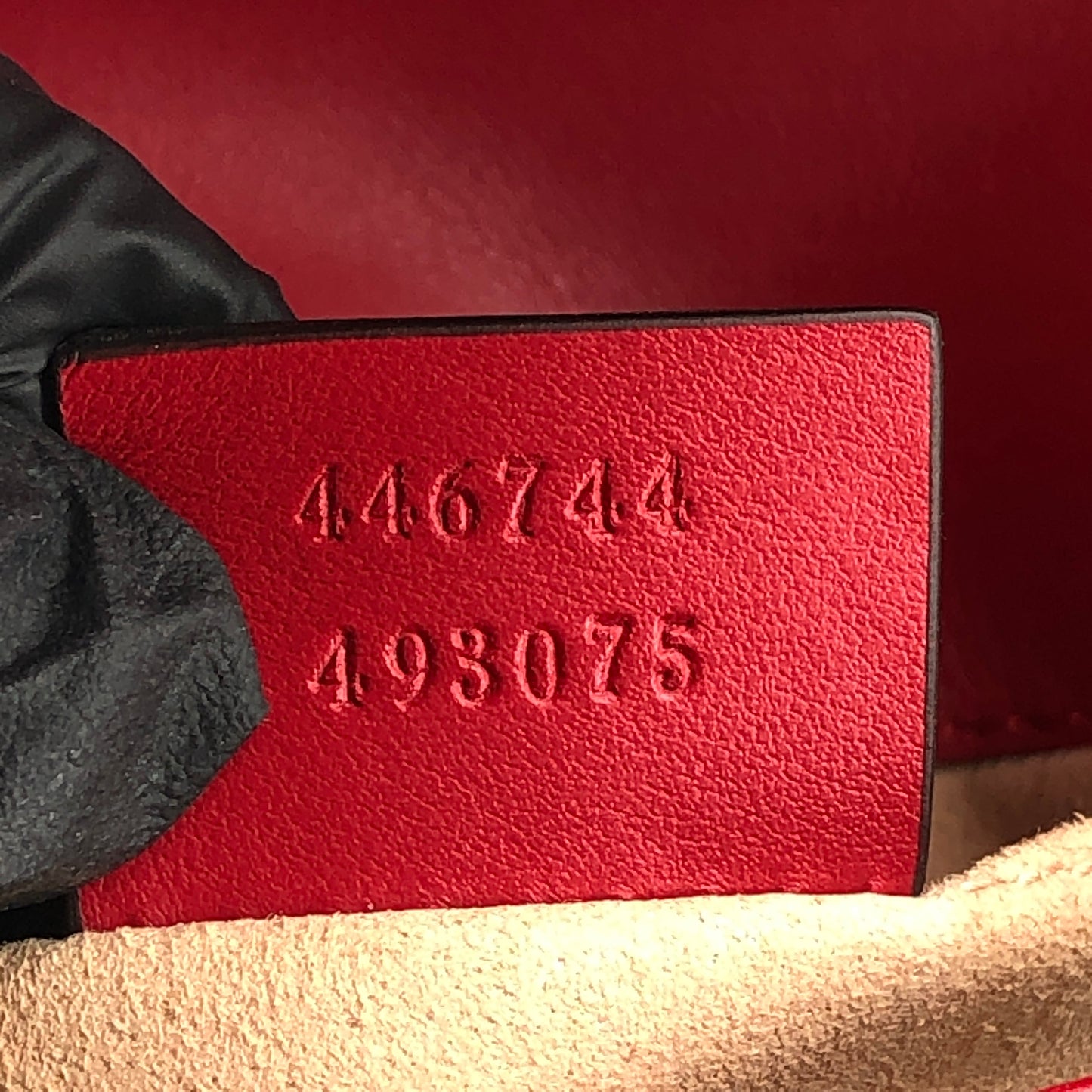 Gucci Red Quilted GG Marmont Chain Shoulder Bag