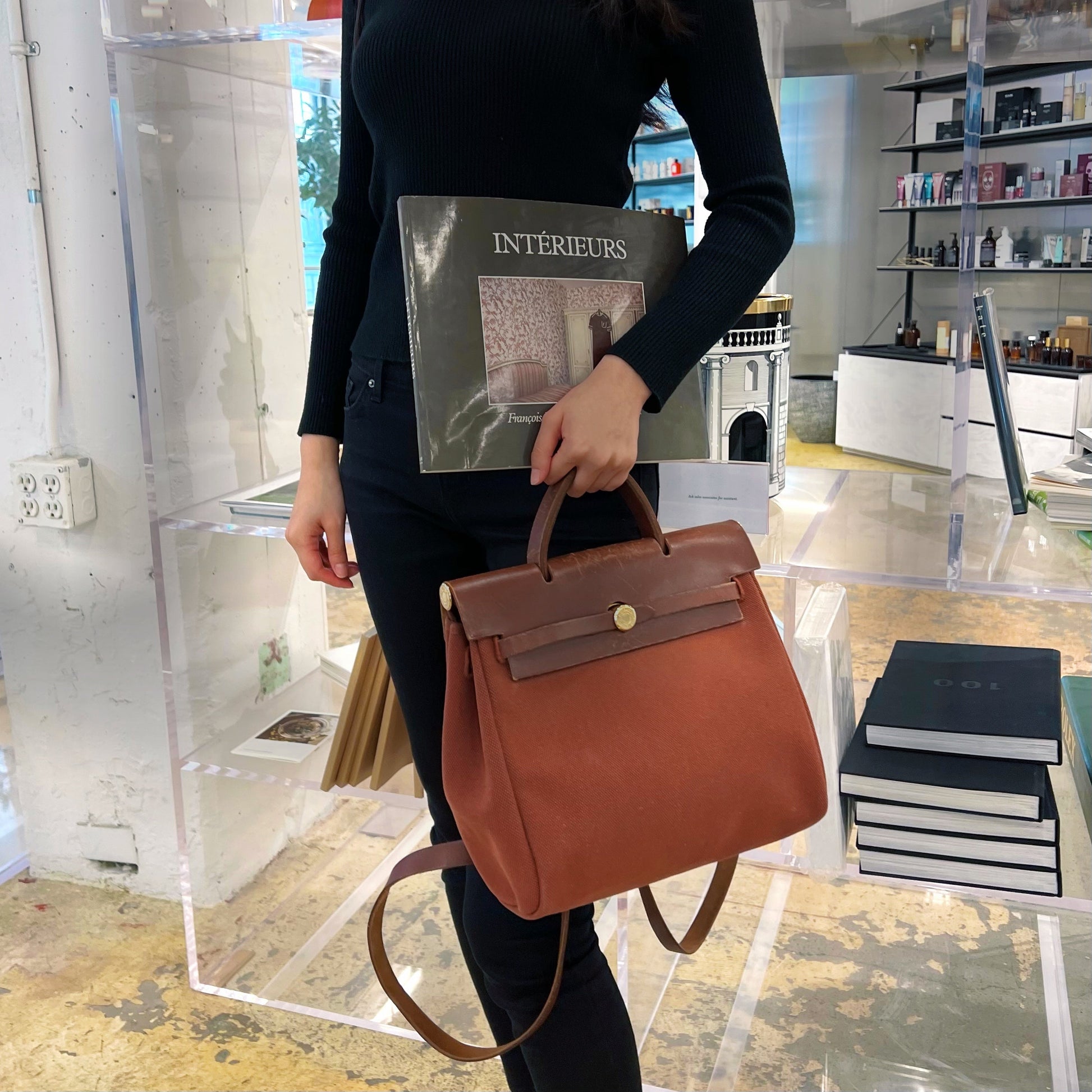 Hermès Herbag Backpack - Rovelle Bags
