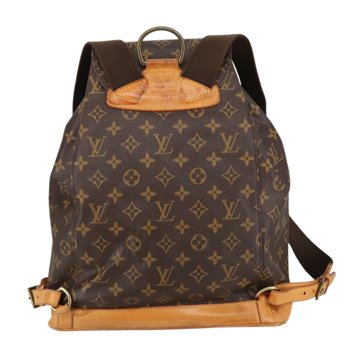 Louis Vuitton Montsouris Gm Canvas Backpack Bag
