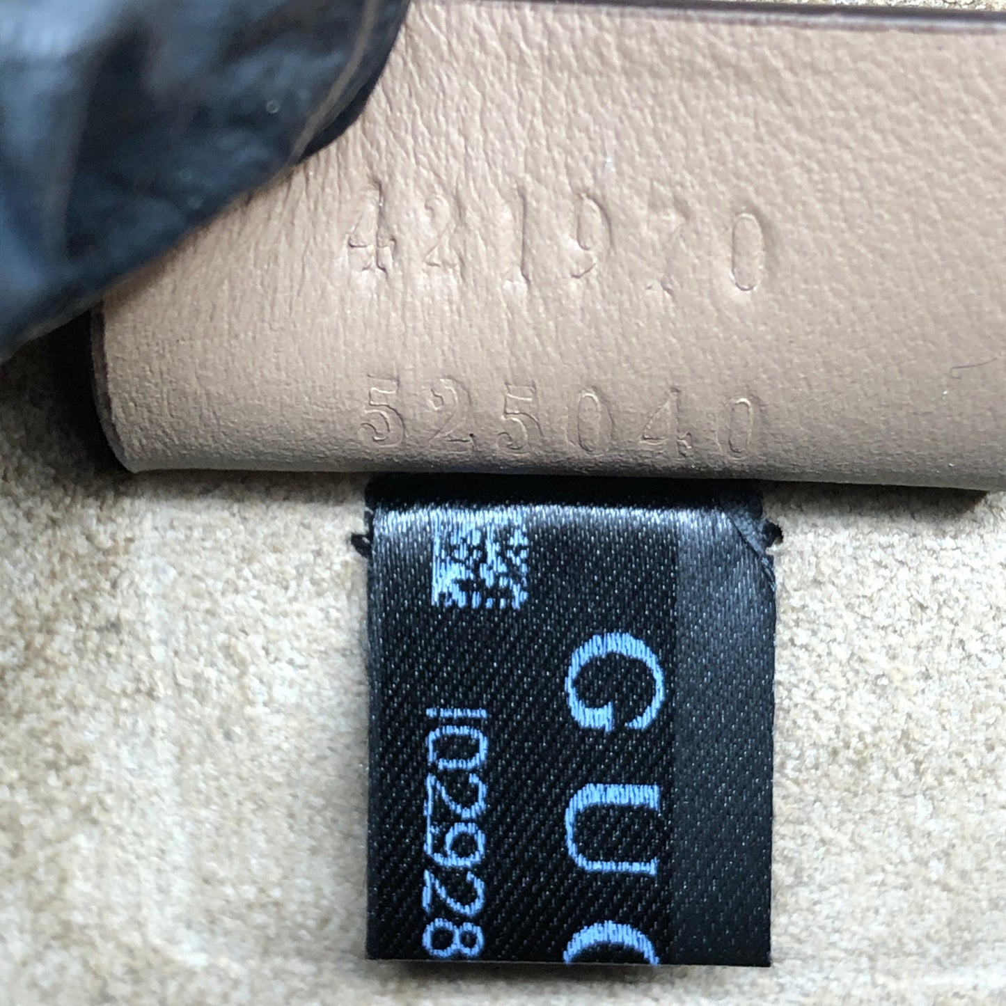 Gucci Dionysus GG Supreme Canvas Small Shoulder Bag Beige