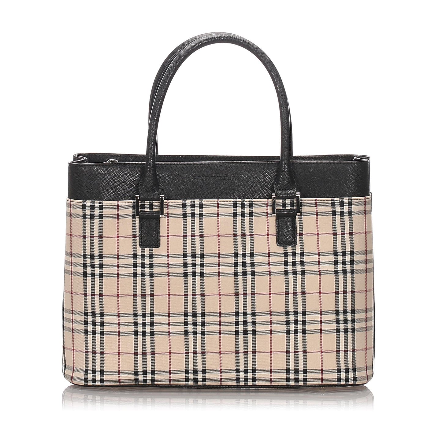 Burberry Check Tote - Rovelle Bags