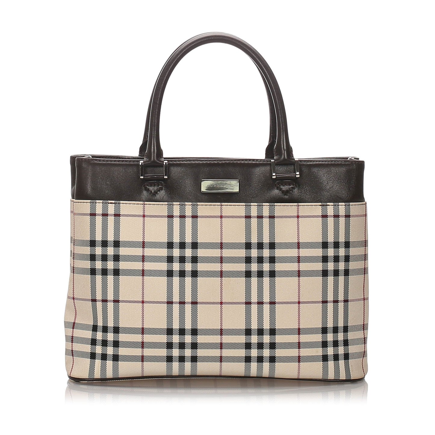 Burberry Check Tote - Rovelle Bags