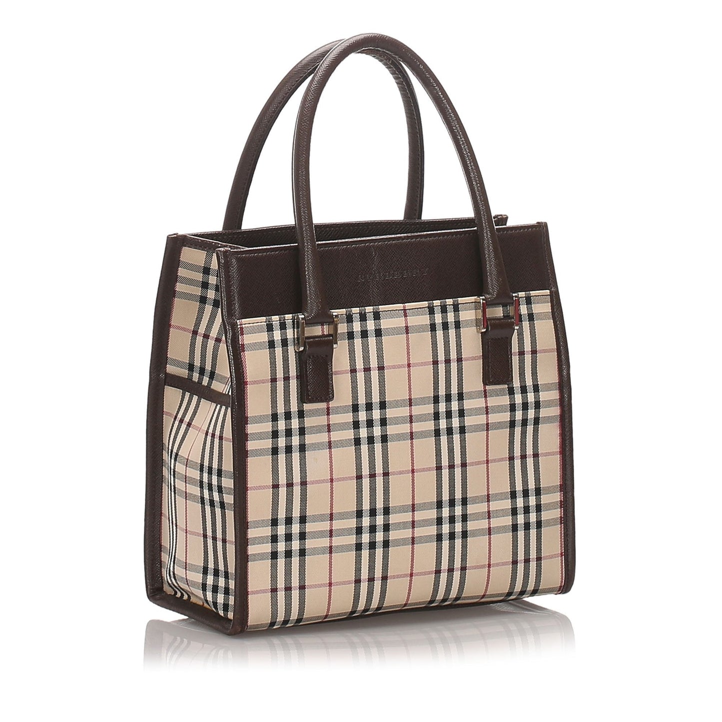 Burberry Check Tote - Rovelle Bags
