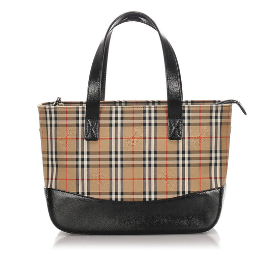 Burberry Check Tote - Rovelle Bags